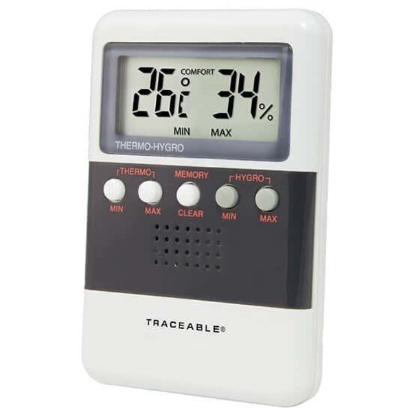 Digi-Sense Traceable Thermohygrometer with Memory a 98766-84